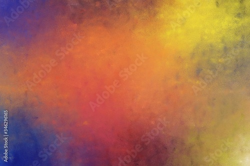 beautiful abstract painting background graphic with indian red, peru and dark slate blue colors. can be used as poster or background