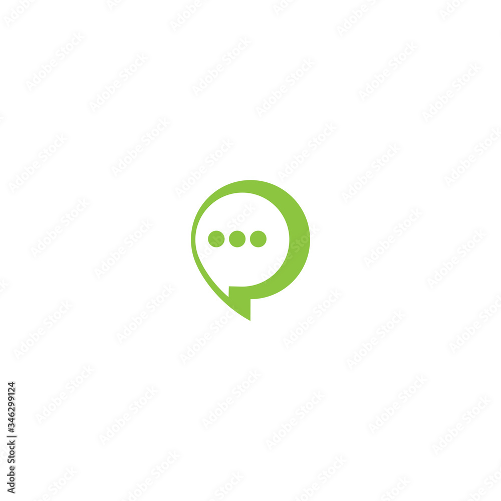 Chat Logo Template vector symbol Chat Logo Template vector symbol