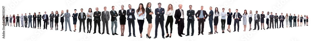 panoramic collage of a large and successful business team panoramic collage of a large and successful business team