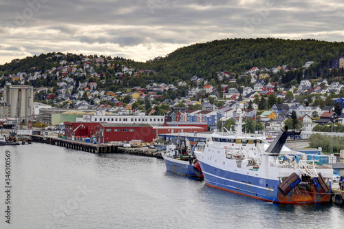 Tromso, cercle polaire arctique en Norvège