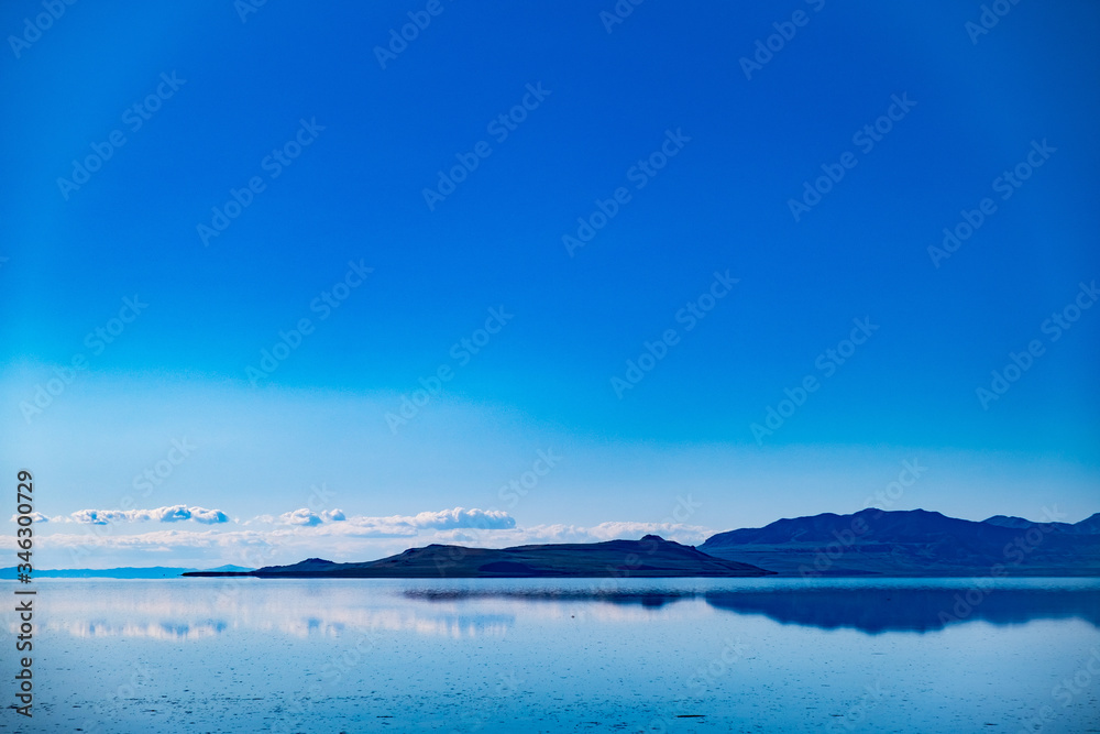 A beautiful lake in utah