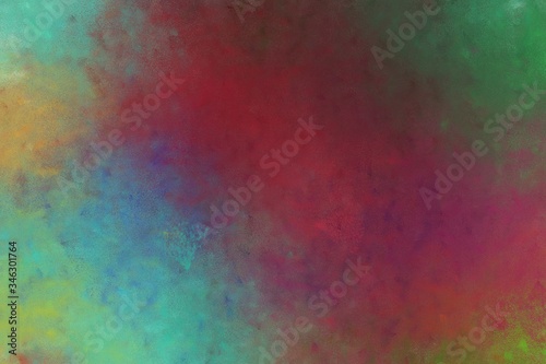 beautiful abstract painting background graphic with old mauve, dark sea green and gray gray colors. can be used as poster or background © Eigens