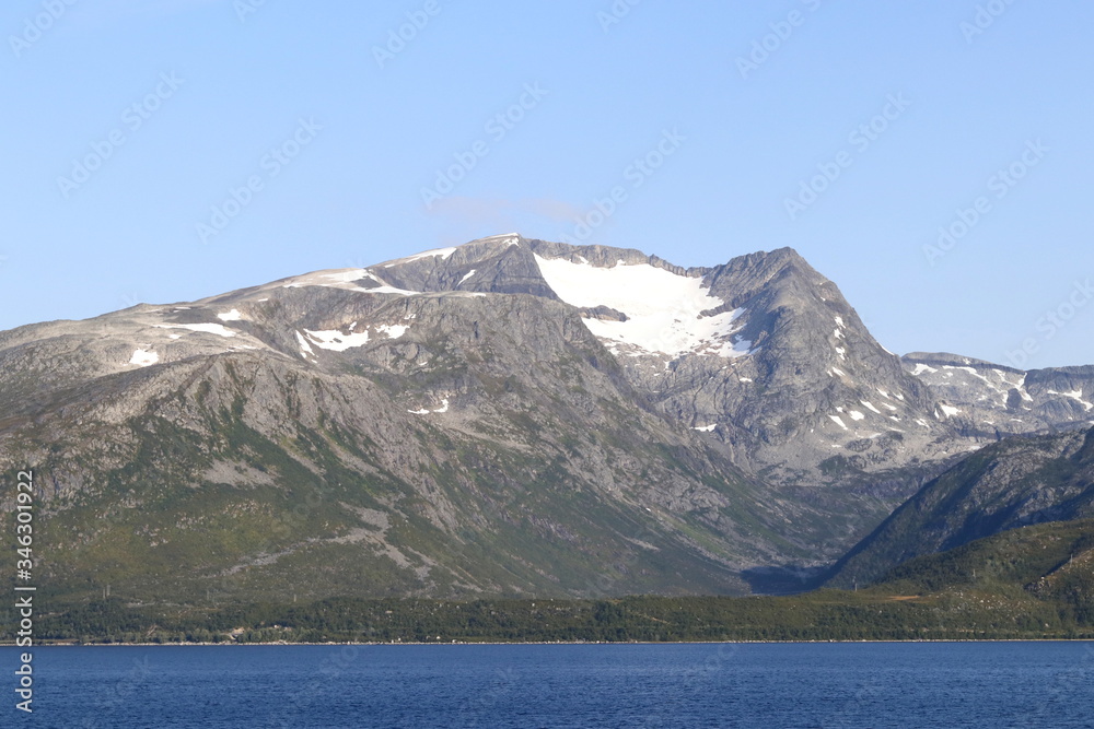 Fototapeta premium Tromso, cercle polaire arctique en Norvège