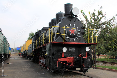 タシケントの鉄道博物館