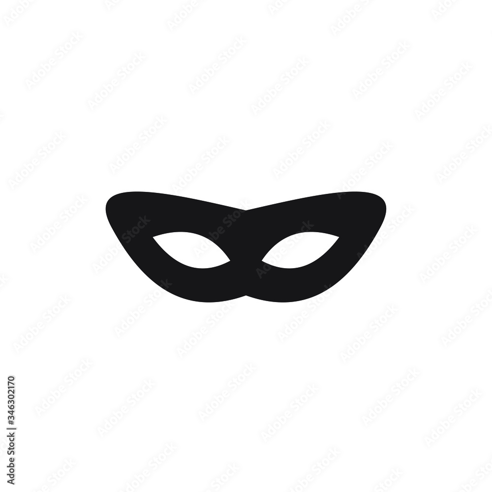 Silhouette Mask icon Silhouette Mask icon