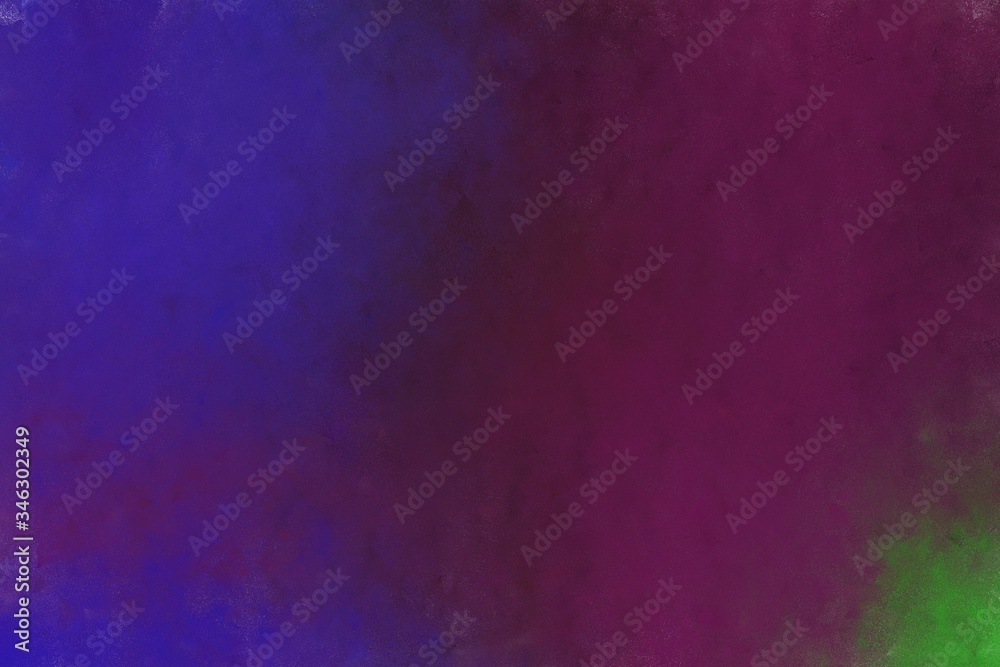 beautiful vintage abstract painted background with very dark magenta, dark slate blue and sea green colors. can be used as poster or background