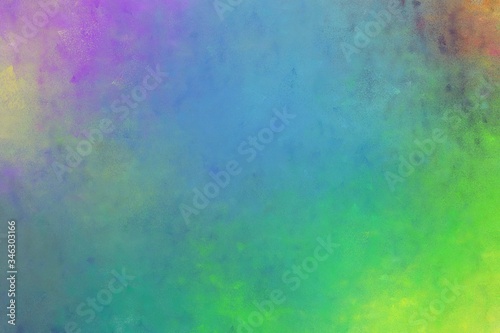beautiful abstract painting background graphic with cadet blue, blue chill and rosy brown colors. can be used as poster or background © Eigens