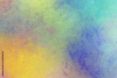 beautiful abstract painting background texture with dark gray, dark sea green and pastel orange colors. can be used as poster or background © Eigens