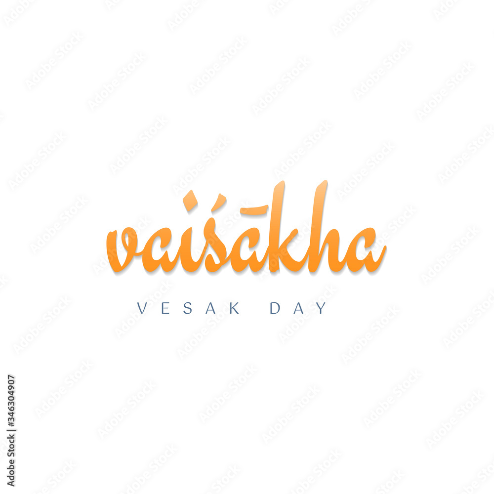 A Greeting Design About Happy Vesak Day or vaisakha. A Greeting Design About Happy Vesak Day or vaisakha.