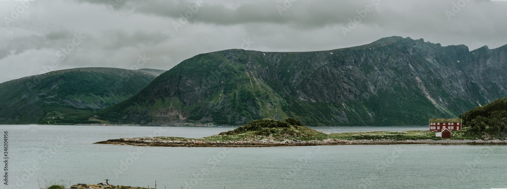 lake in the mountains