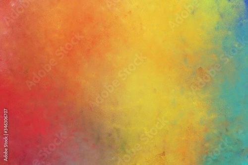 beautiful abstract painting background texture with peru, blue chill and moderate red colors. can be used as poster or background