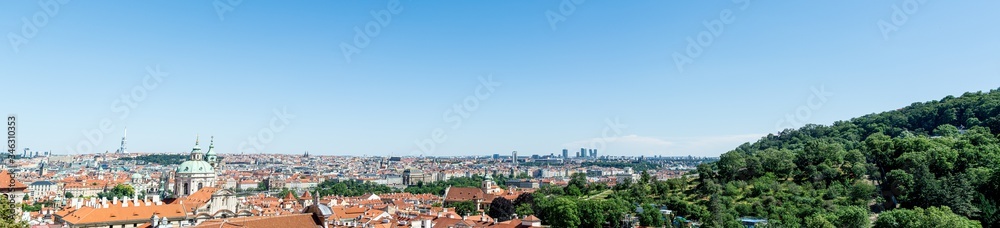 Prague in Czech Republic Panorama 