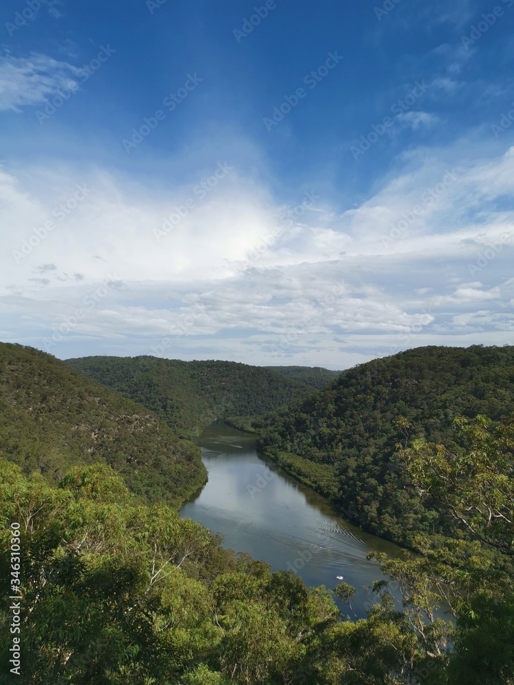 Berowra Creek, Naa Badu Lookout, Berowra Valley National Park, Berowra Heights, NSW, Australia