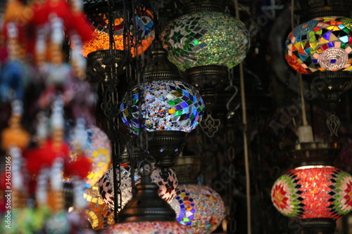 Obraz na płótnie lampion