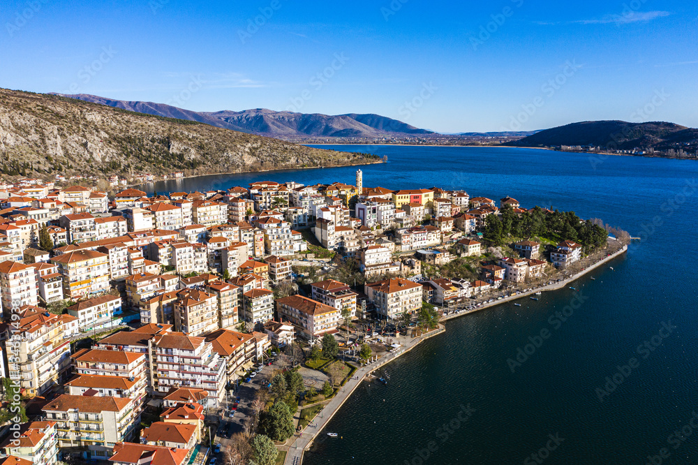  Kastoria and Lake Orestiada in northern Greece