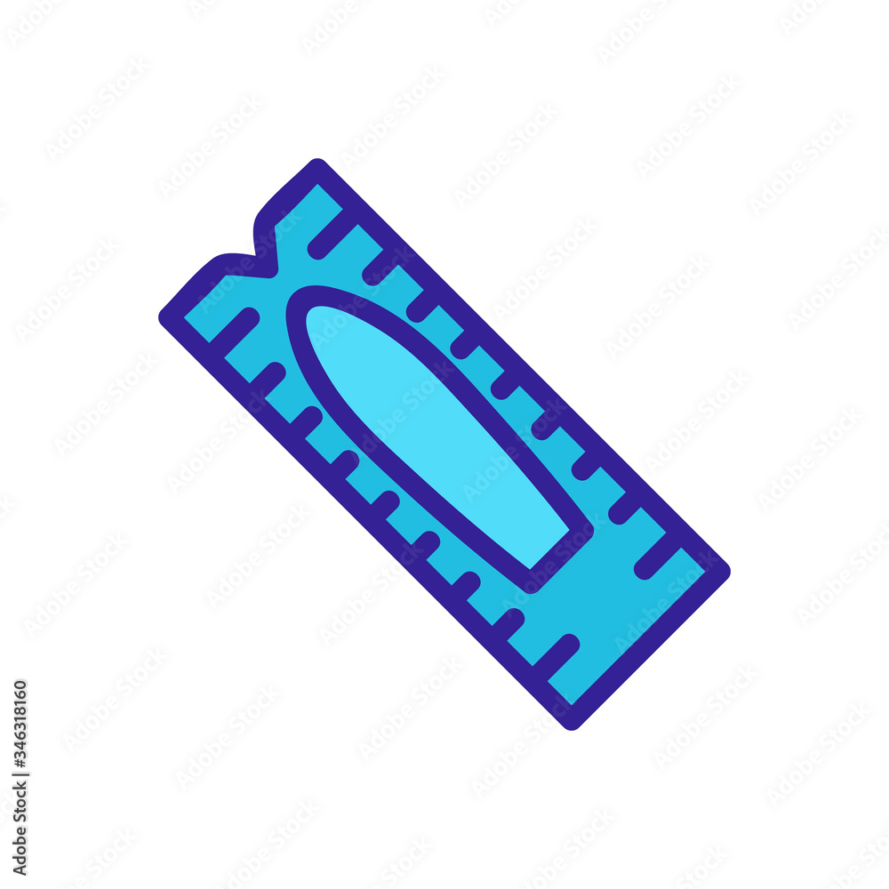hemorrhoid medical candle icon vector. hemorrhoid medical candle sign. color symbol illustration
