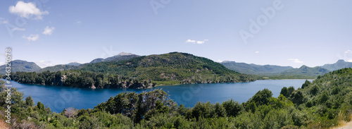 lakes and mountains at patagonia
