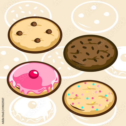 set of cookies