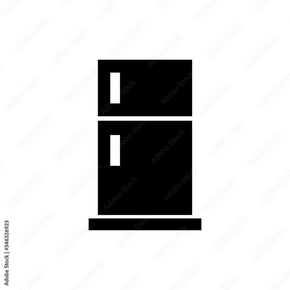 Freezer glyph icon. Kitchen equipment glyph vector icon design. Restaurant set icon. Freezer glyph icon. Kitchen equipment glyph vector icon design. Restaurant set icon.
