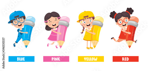 Collection Of Colors For Children Education