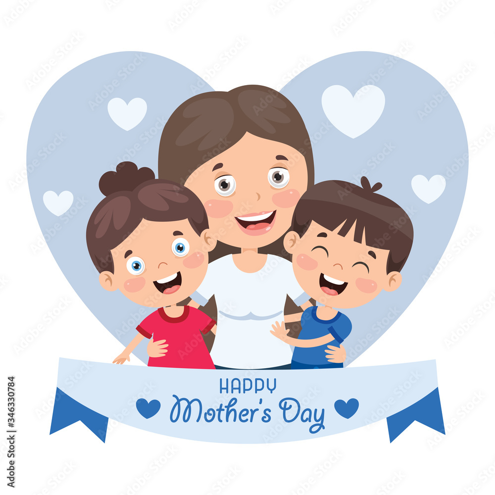 Concept Of Mothers Day Greeting