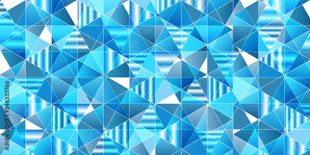 三角 青 幾何学 背景 Stock Vector Adobe Stock