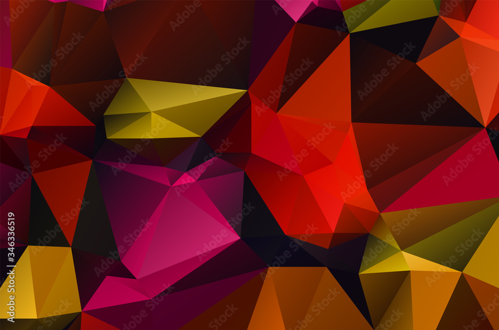 Background vivid in the style of Cubism. Color Wallpapers Background vivid in the style of Cubism. Color Wallpapers