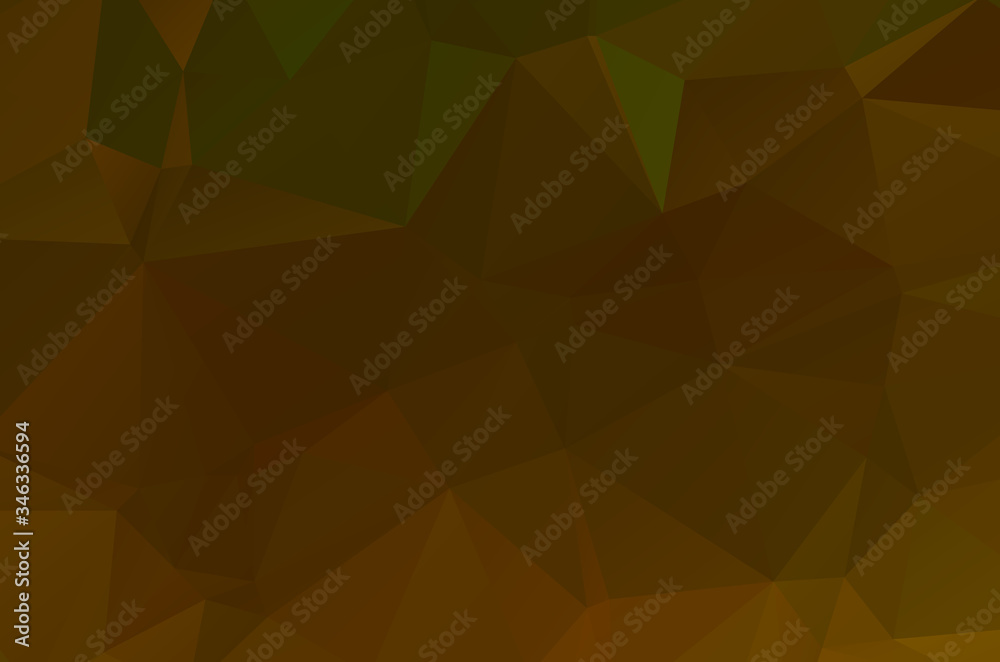 Obraz premium Copper Low Poly background Decorative vector abstract