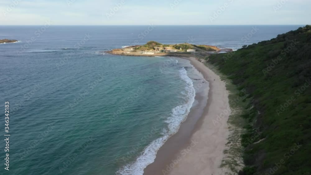 Drone vision from Port Kembla Wollongong Australia Drone vision from Port Kembla Wollongong Australia