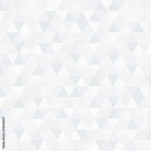 Abstract white triangle vector background