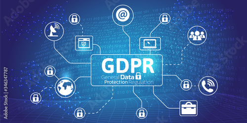 General Data Protection Regulation (GDPR) Concept.