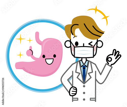 医師と胃　健康