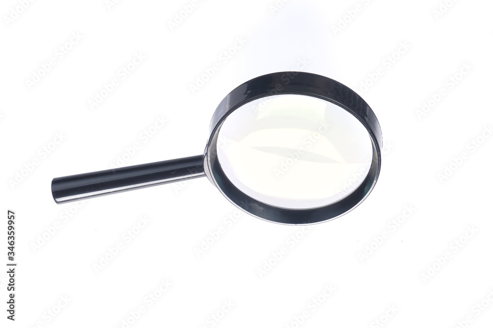 Magnifying glass isolated on white background Magnifying glass isolated on white background