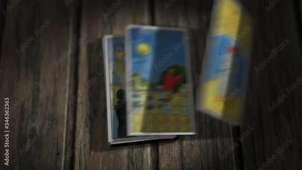 Young Hanged Man Depicted on Tarot Upright Card Upside Down Torture and