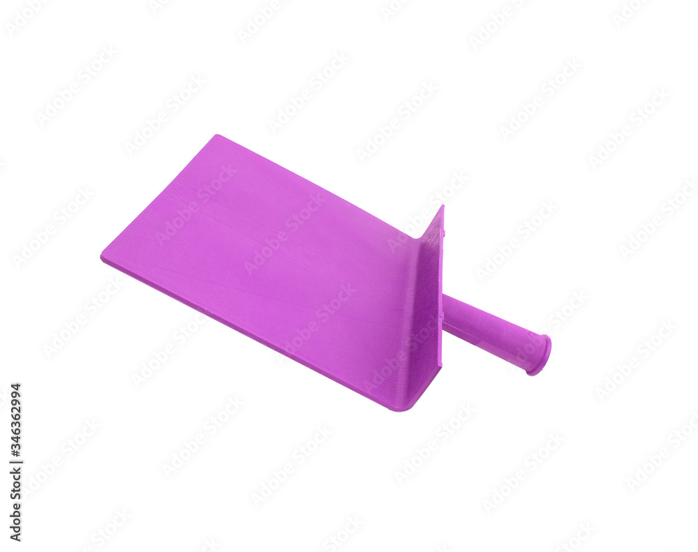 Plastic Trowel for Plastering and mix or cement work isolated on white background. Plastic Trowel for Plastering and mix or cement work isolated on white background.