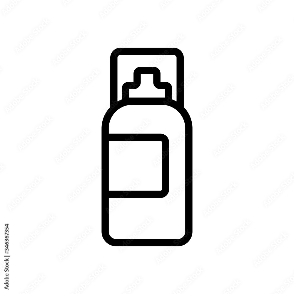 cleansing foam icon vector. cleansing foam sign. isolated contour symbol illustration cleansing foam icon vector. cleansing foam sign. isolated contour symbol illustration