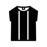 t shirts icon design, flat style trendy collection