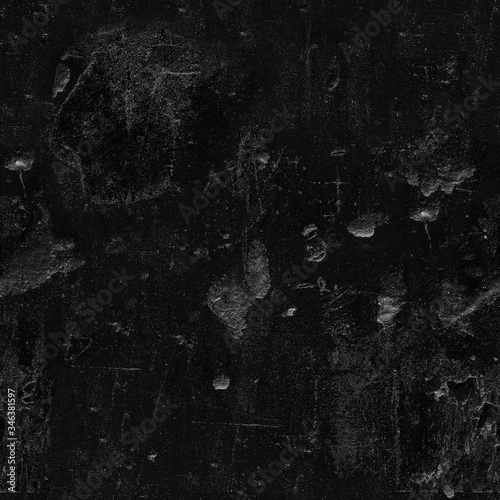 Old black brick texture seamless. Wall background pattern.