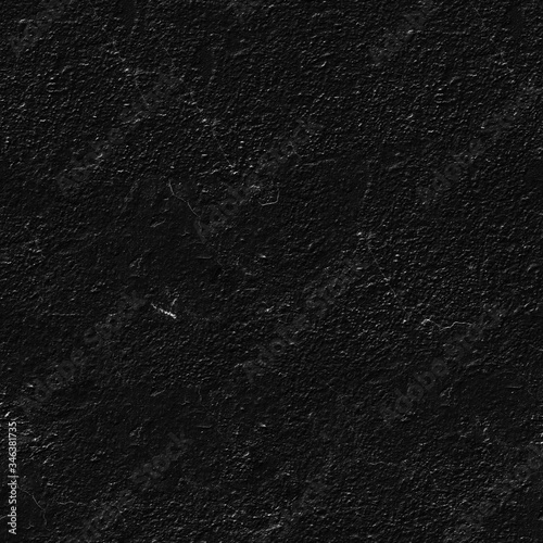 Old black brick texture seamless. Wall background pattern.