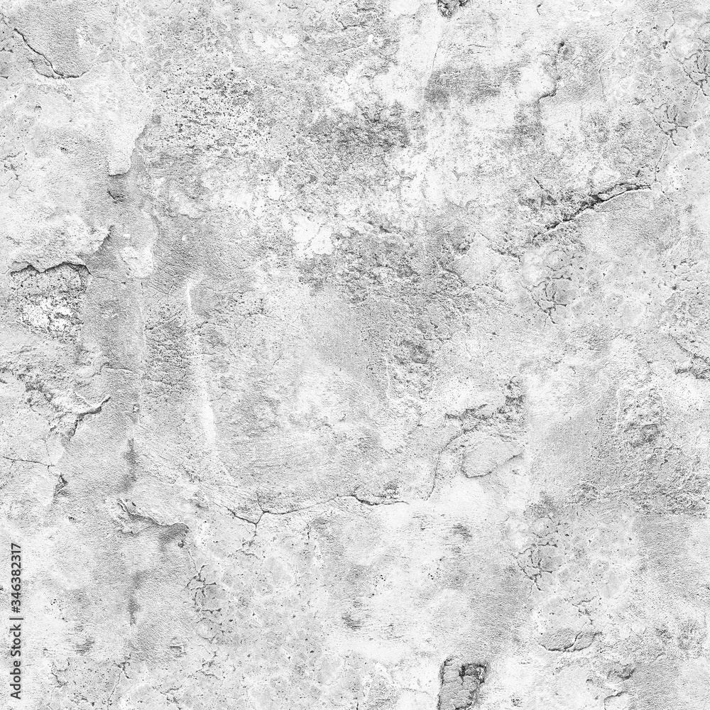 Fototapeta premium Old white marble texture seamless. Background pattern.