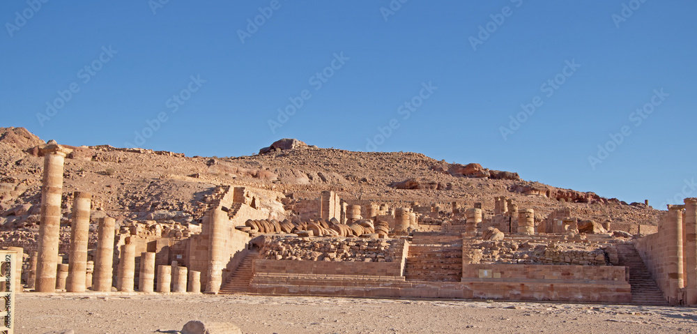 Ruins of Petra in Jordan