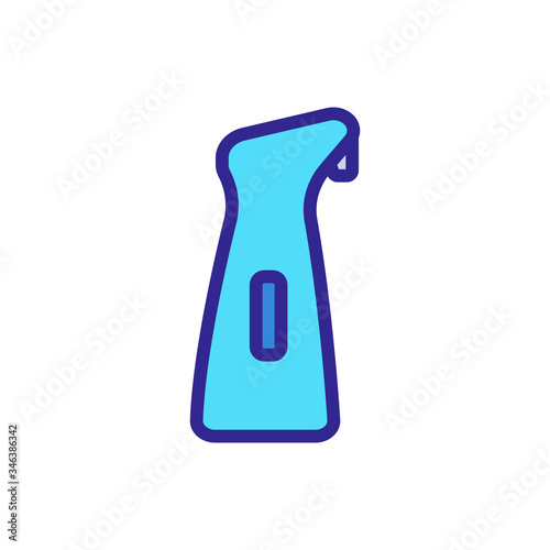 antibacterial soap dispenser icon vector. antibacterial soap dispenser sign. color symbol illustration