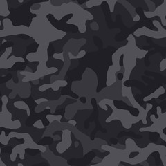 Fototapete Tarnmuster Dunkles Schwarzes Camouflage Maskierungsmuster  © Юрий Парменов