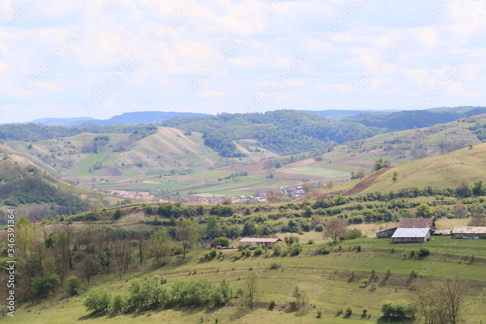 Spring on Transylvanian lands, Romania