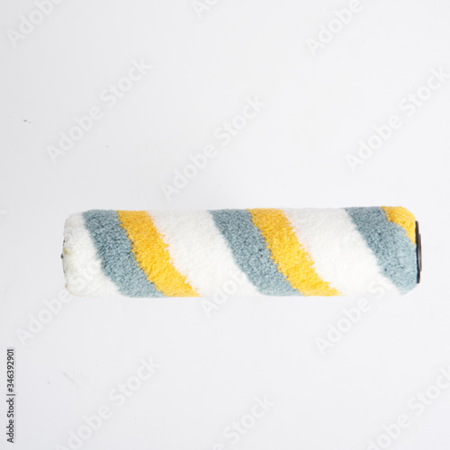 Isolated, rooler, paint, object, cone, wind, equipment