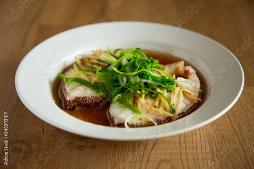 Asian chinese style steam fish