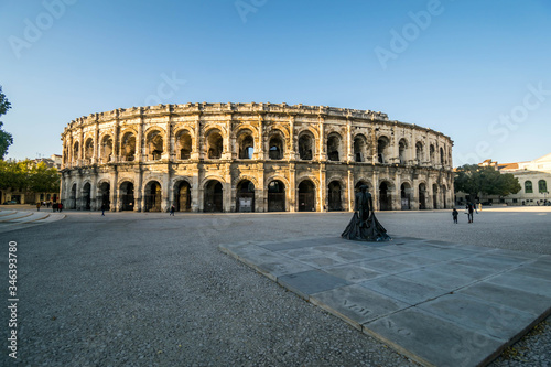 Wallpaper Mural Nîmes, Gard, Occitanie, France.	 Torontodigital.ca