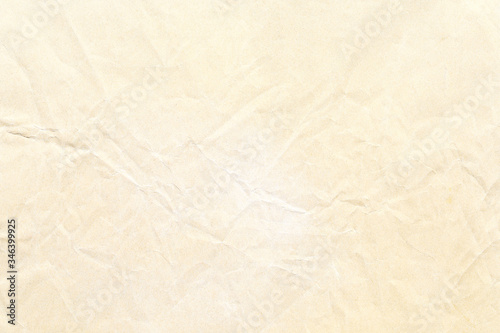 brown crumpled paper background texture 