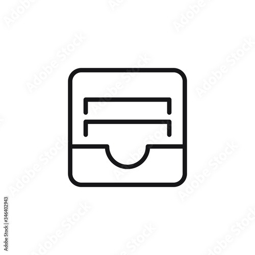 Inbox archive icon