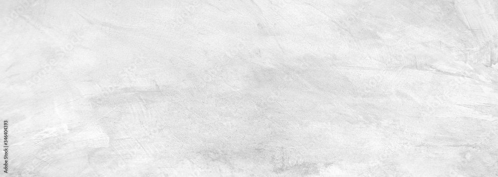 White pastel rough crack cement texture stone concrete,rock plastered stucco wall, painted flat fade background gray solid floor. - obrazy, fototapety, plakaty 